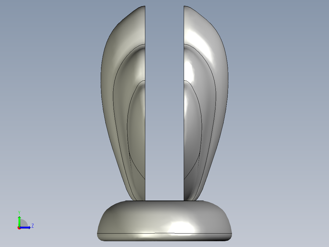 逆向小饰品左视图