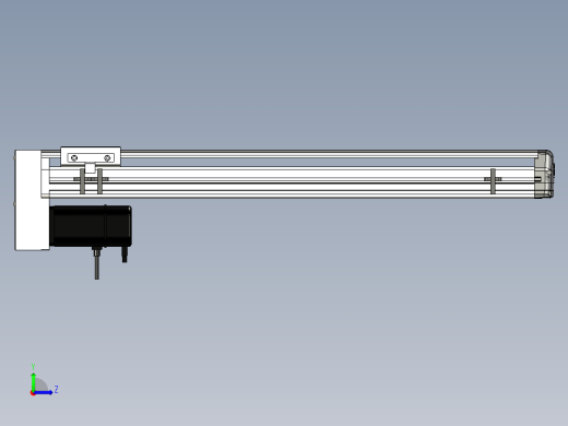 Toyo东佑达直线模组-ETH13-600-BM-400W左视缩略图