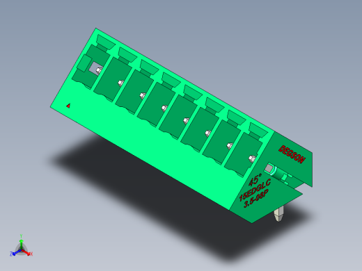 DEGSON 15EDG 系列 3.5mm 插拔式接线端子 FullPack-15EDGLC-3.5-08P-14-00AH