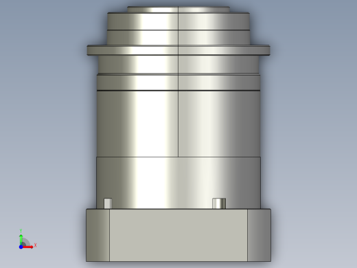 斜齿PHF140-L2 35-114.3-200-M12.STEP前视缩略图