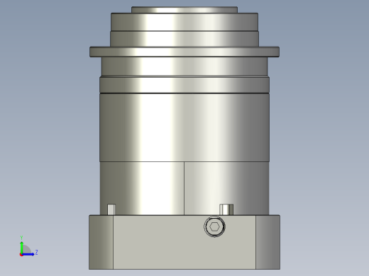 斜齿PHF140-L2 35-114.3-200-M12.STEP左视缩略图