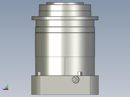 斜齿PHF140-L2 35-114.3-200-M12.STEP右视缩略图