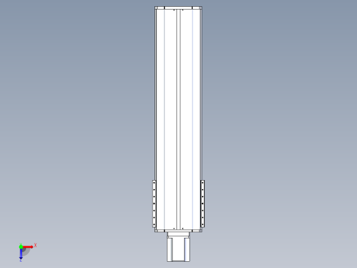 东锦丝杆传动-直线滑台模组DH270-C-L10-S900-BC-T1000W-C3俯视缩略图