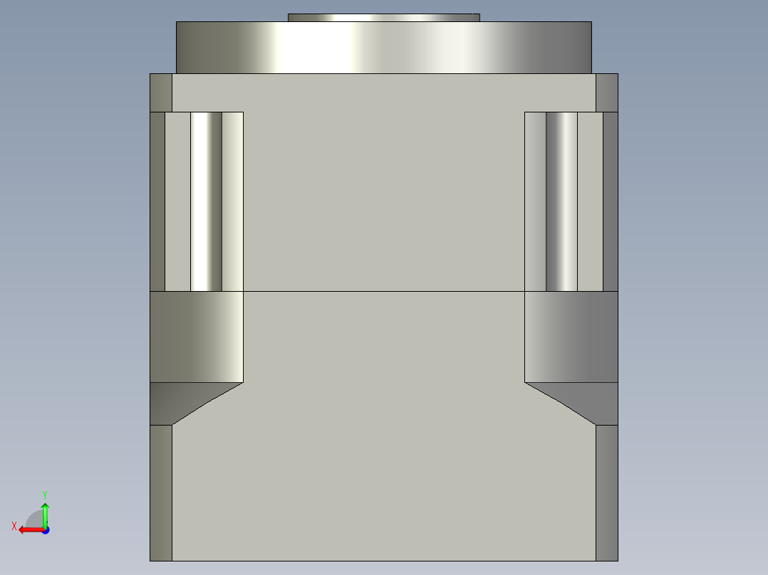 斜齿孔PGH180-L1 35-114.3-200-M12.STEP后视图