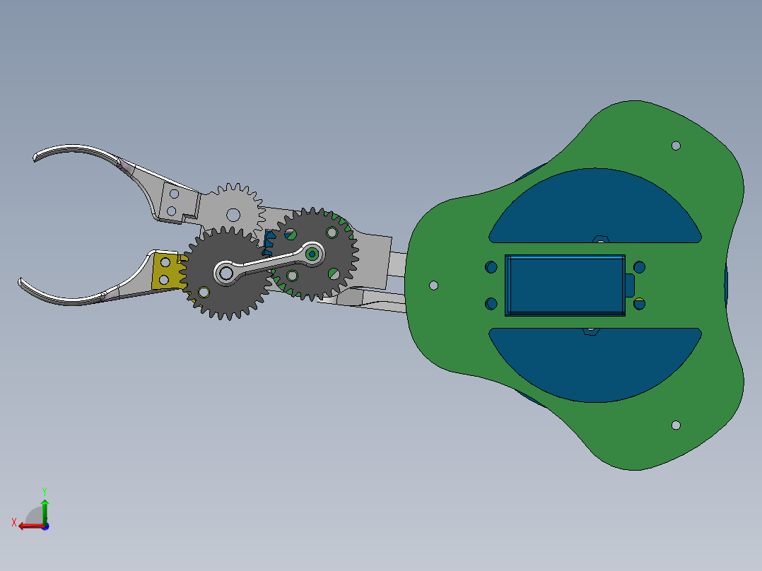 四自由度机械臂机械爪762238===160后视图
