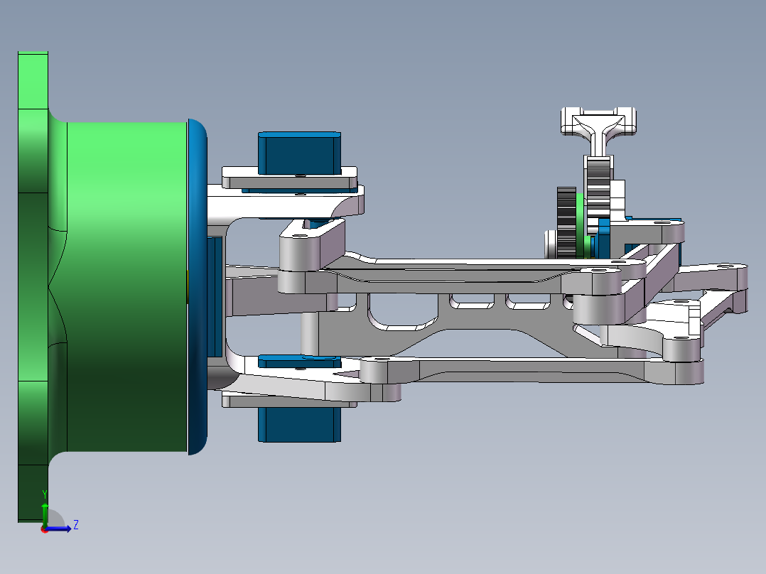 四自由度机械臂机械爪762238===160左视图