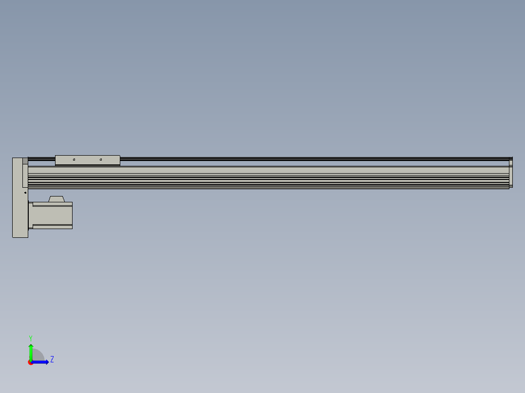 CCTL模组螺杆-TL135-S800-BM左视图