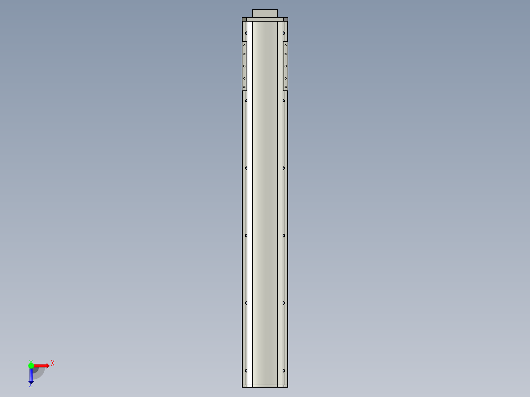 CCTL模组螺杆-TL135-S800-BM俯视图