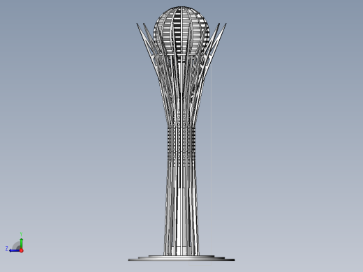 激光下料拼图大厦SOLIDWORKS 2013右视缩略图