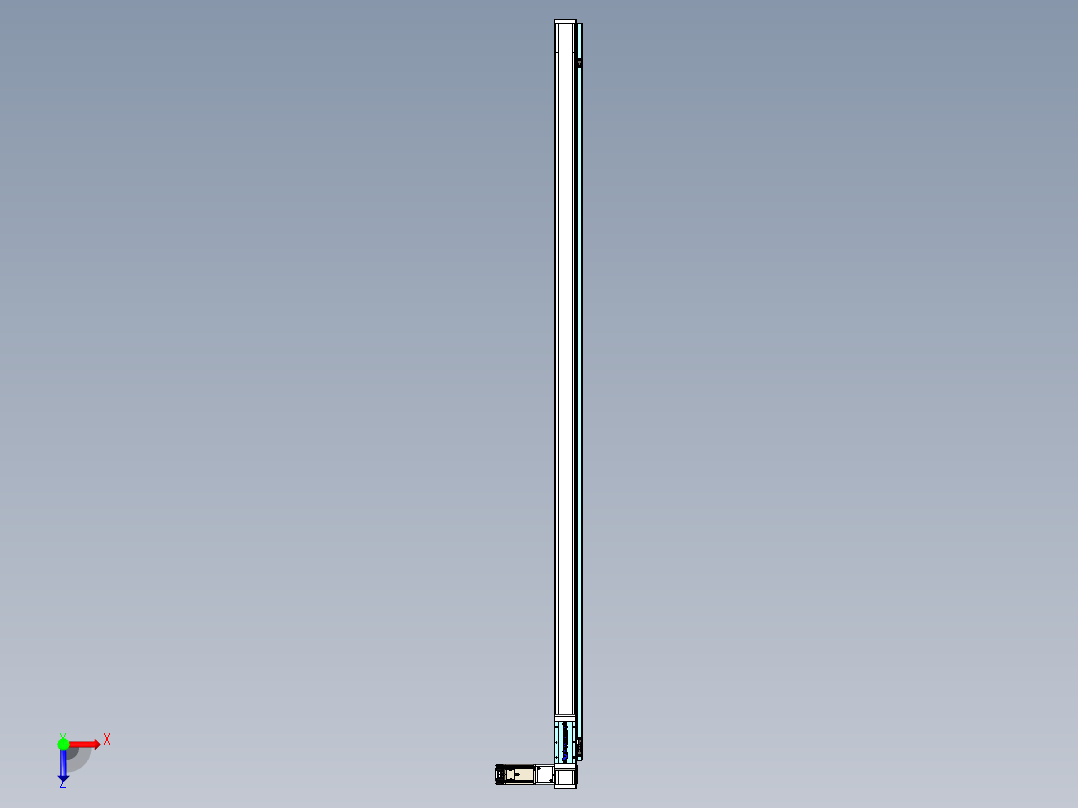 欧规系列-LB6A-L130-S2000-BR-ZP40-C3俯视图