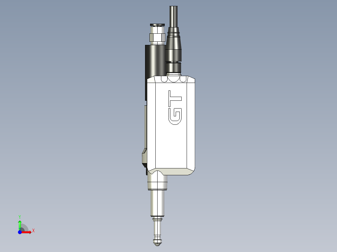 基恩士GT2-A12(K)L_kc图纸模型前视图