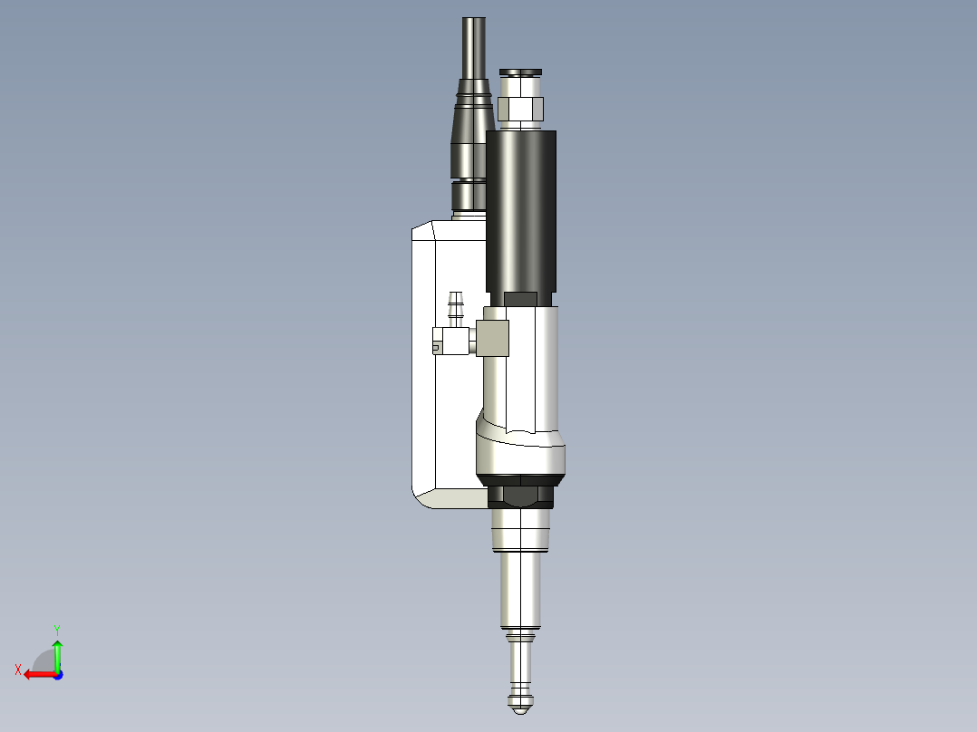 基恩士GT2-A12(K)L_kc图纸模型后视图