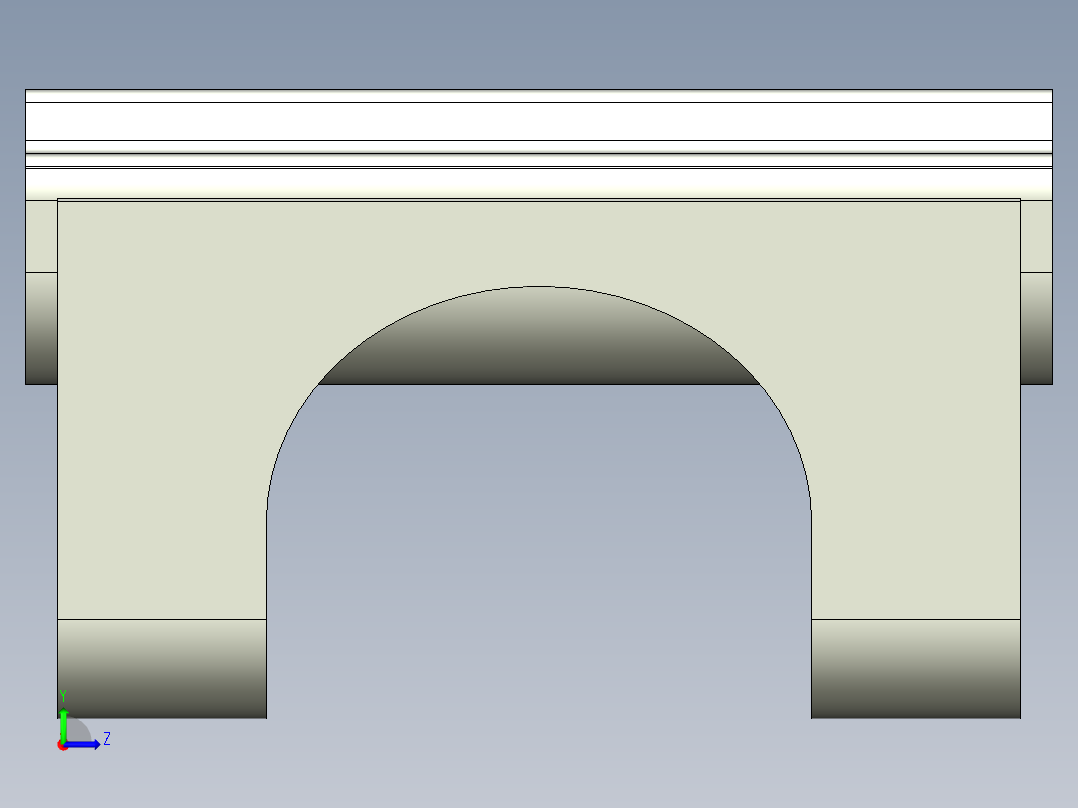 型材-BR 8 SLOT M5 SPRING BLOCK KJN左视图