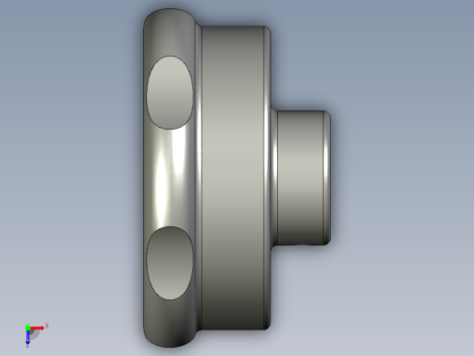 手輪(安裝重力指示器用)DHK-3D多系列多零件图纸模型俯视缩略图