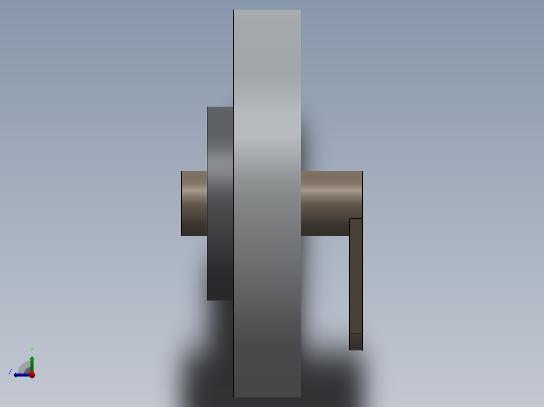 摆线针轮传动右视图