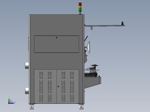 多轴立体激光切割机前视缩略图