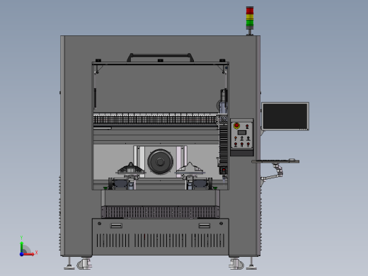 多轴立体激光切割机右视缩略图