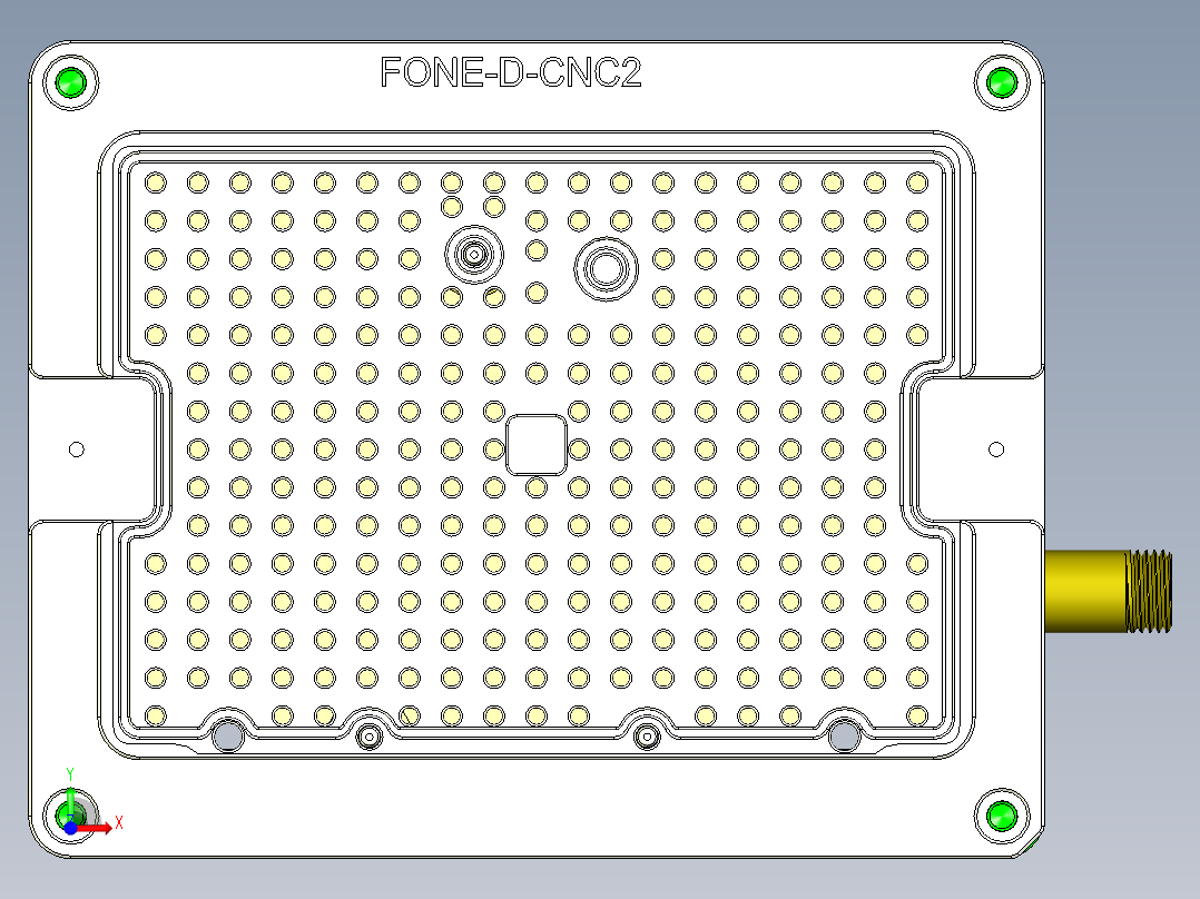 FONE-D-CNC2笔记本CNC工装夹具三维模型-1114前视图
