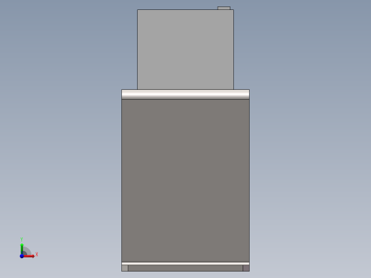 真空压力表安装组件前视缩略图