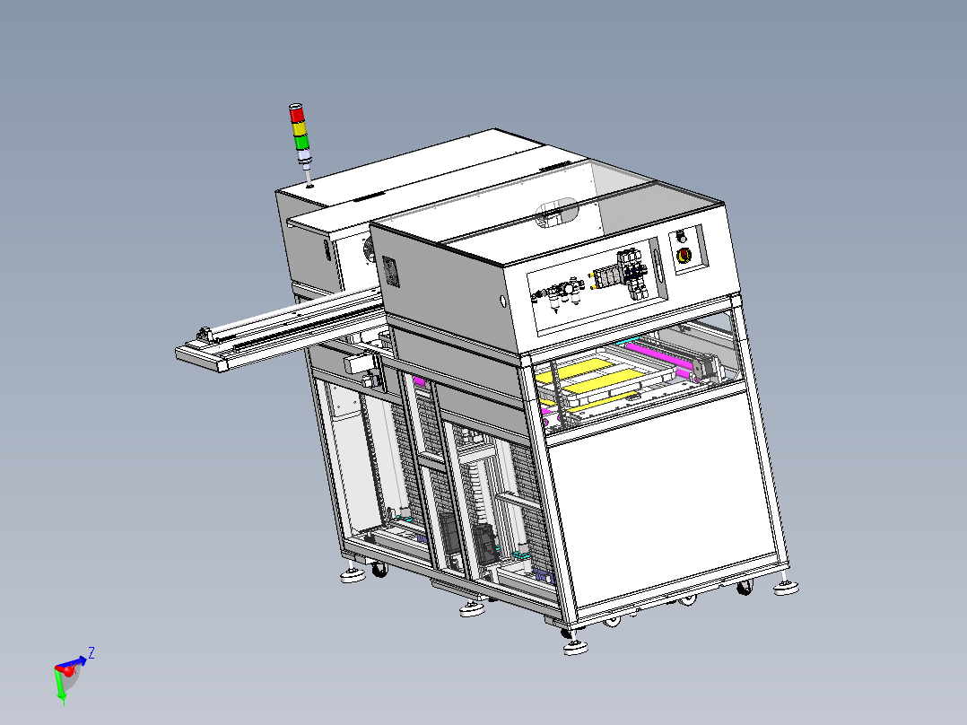 导光板搬运设备（sw20看编辑+工程图+BOM）