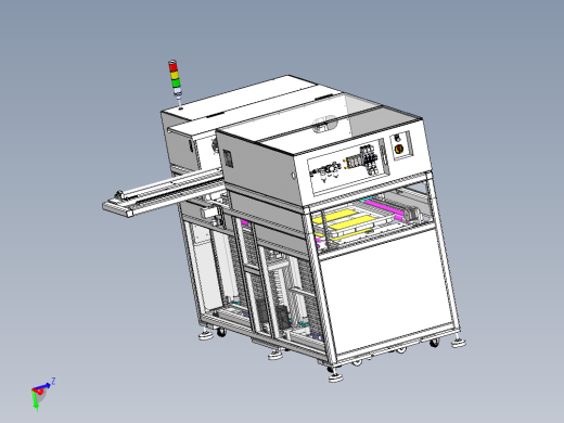 导光板搬运设备（sw20看编辑+工程图+BOM）