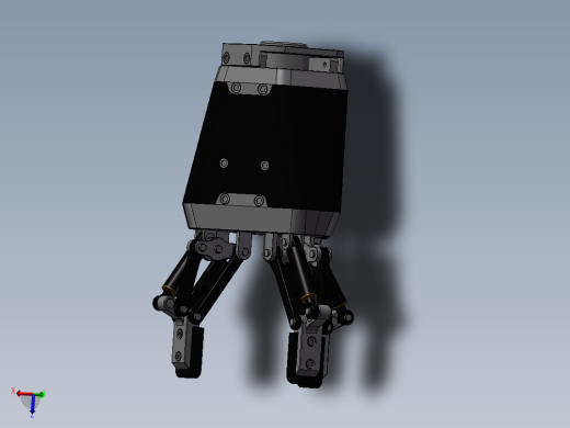 三指柔性夹爪（需要特征识别）