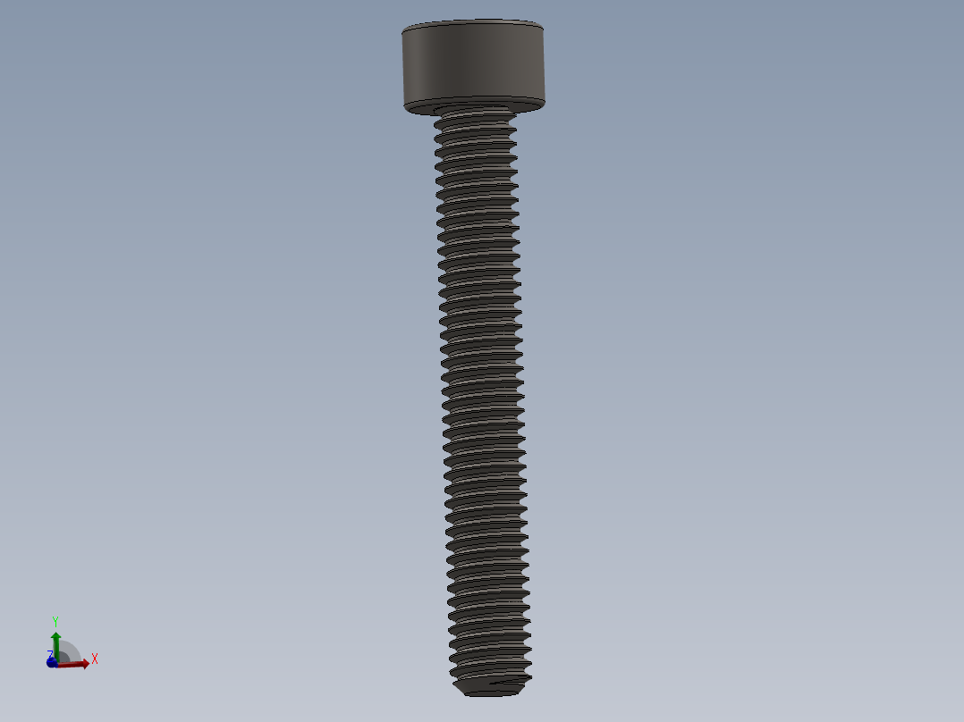 Screw_DIN_912_M3.5x25F_A2.SLDPRT公制内六角螺钉