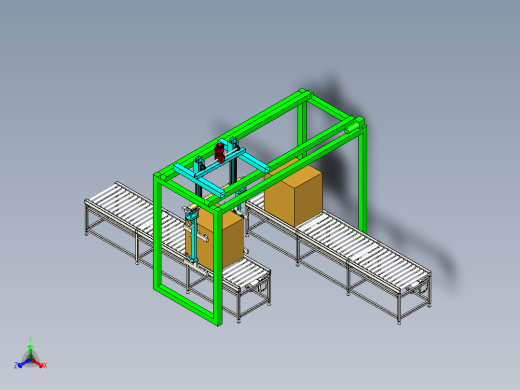 纸箱转运线设计