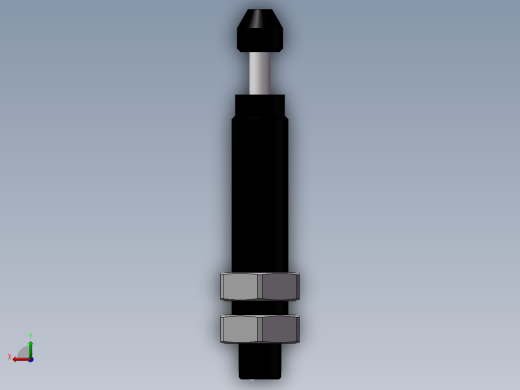 油压缓冲器-ACA0806-2-亚德客2后视缩略图