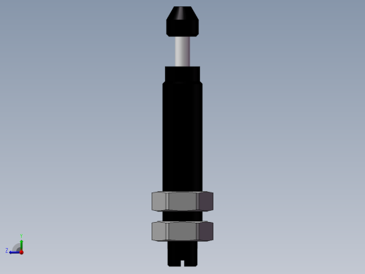 油压缓冲器-ACA0806-2-亚德客2右视缩略图