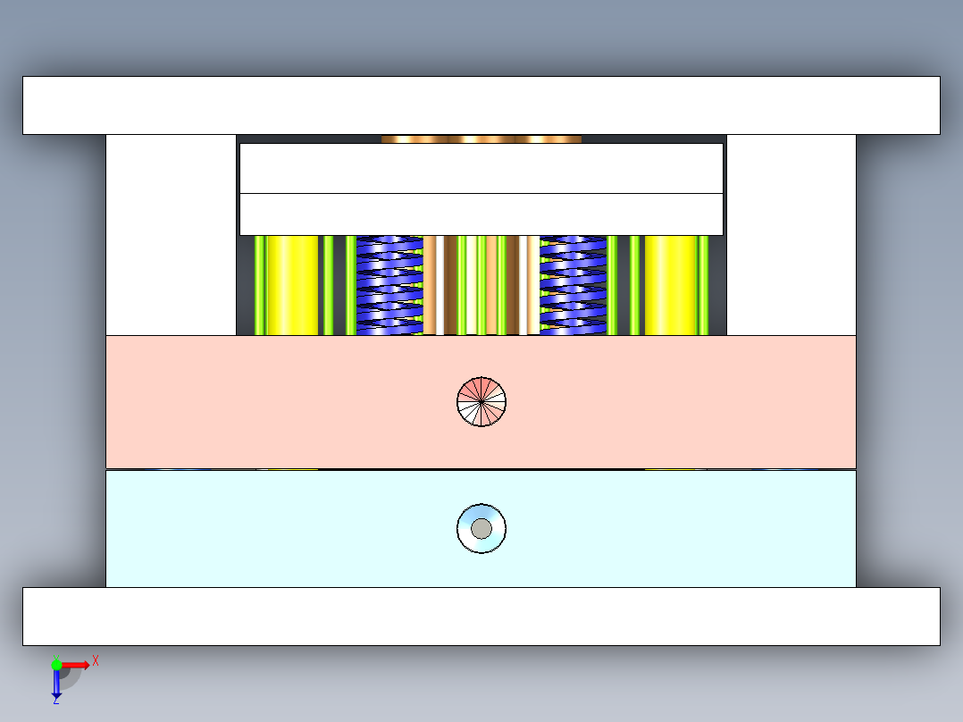 热水壶装饰圈（两板模）俯视图
