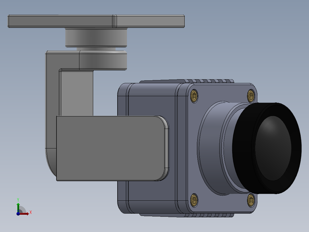 监控、摄像头(17)前视图
