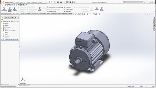 电动马达 4Polos 0.75kw 1500rpm电机缩略图