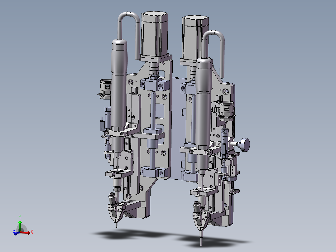 A675 锁螺丝模组锁螺丝机构案例28套合集