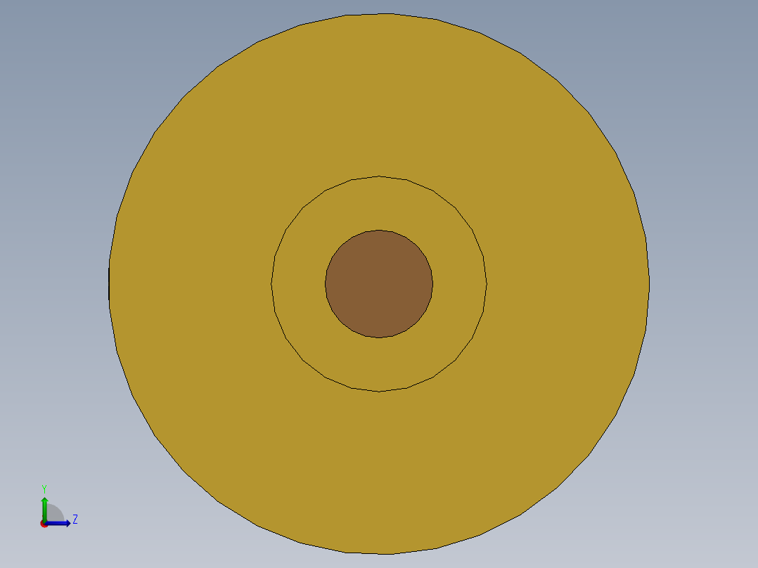 子弹(5.56)左视图