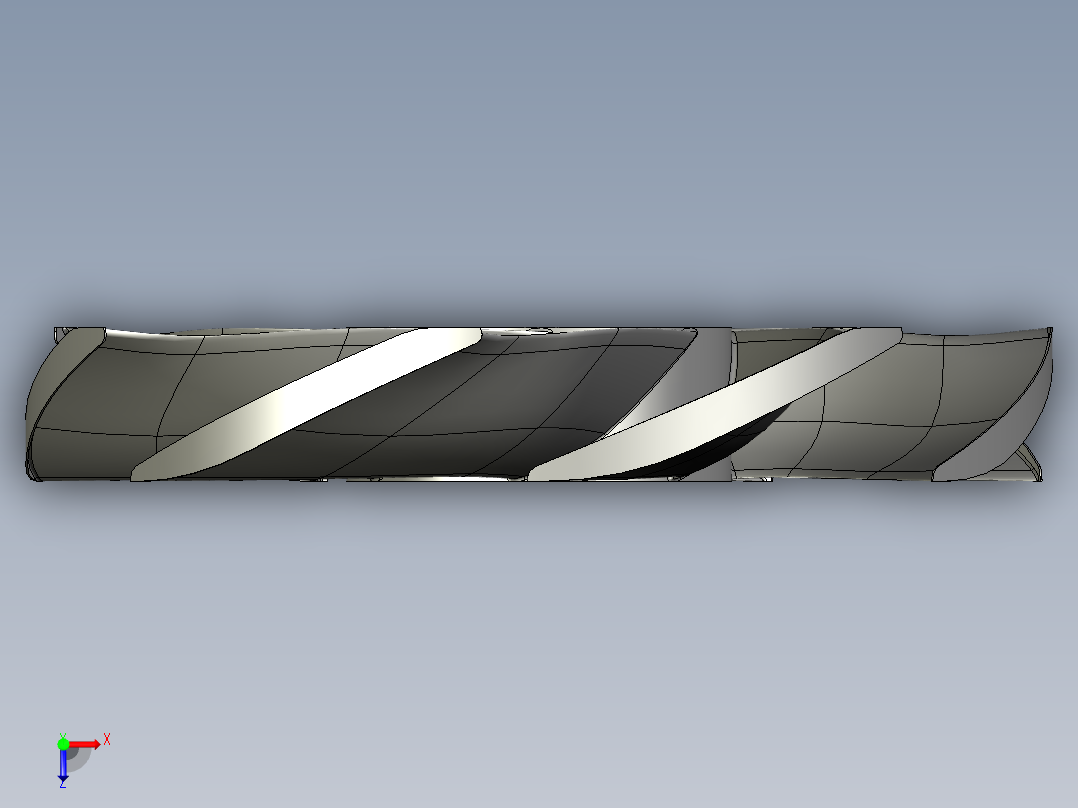 电脑散热风扇 110mm-115mm俯视图