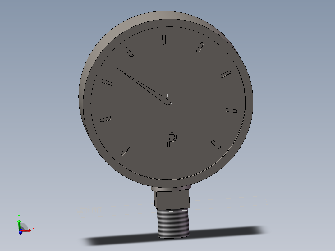100压力表（圆头）