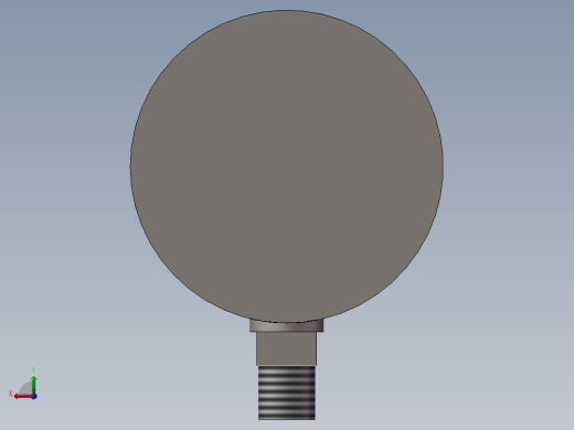 100压力表（圆头）后视缩略图