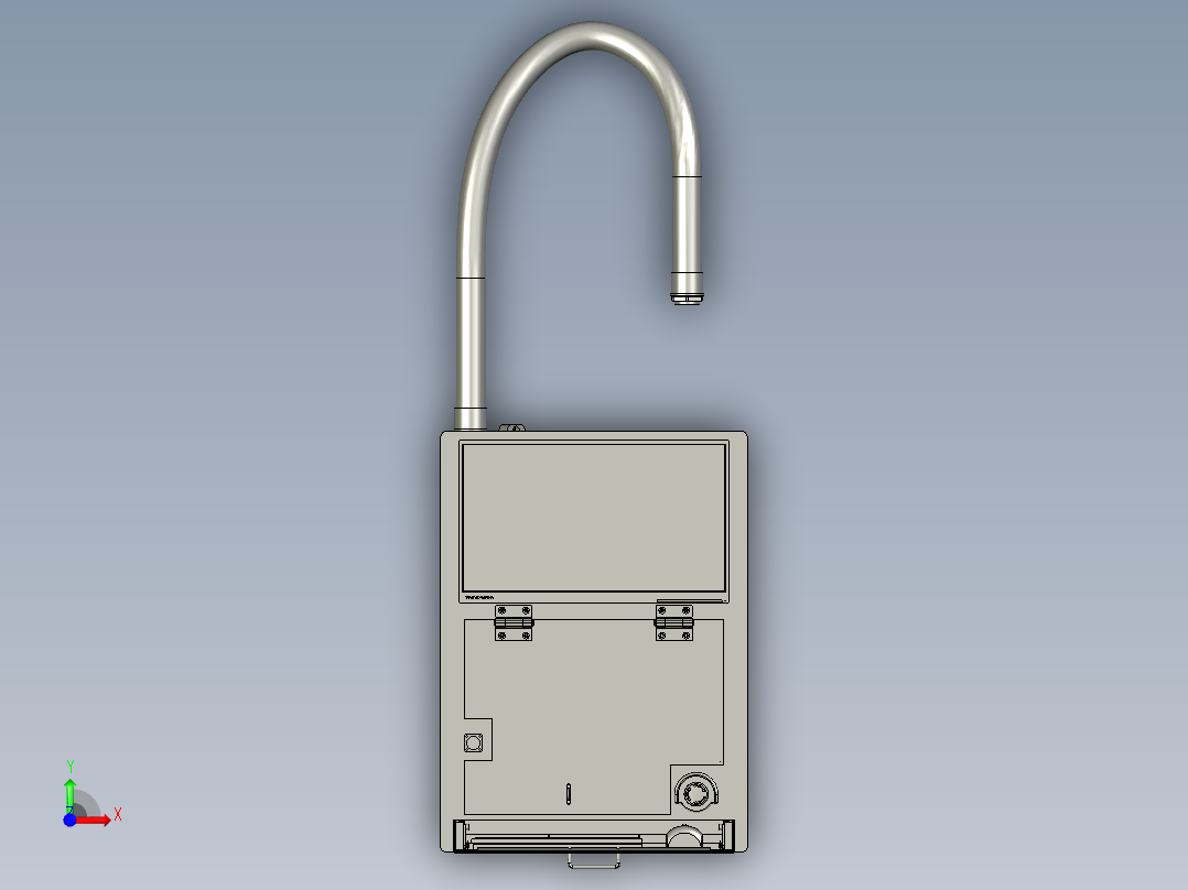 UWLKZX05控制箱ZB前视图