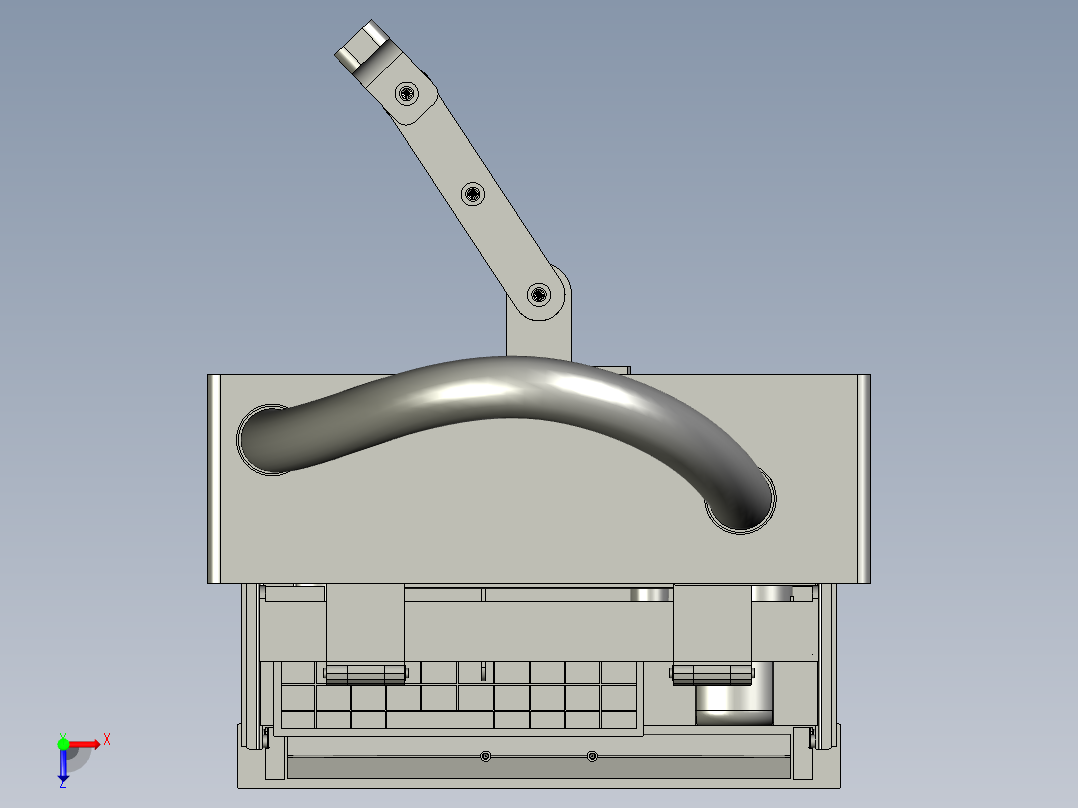 UWLKZX05控制箱ZB俯视图