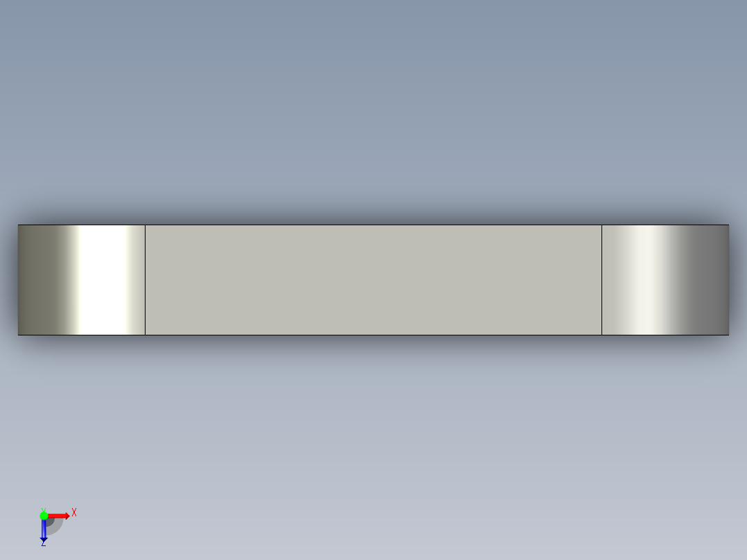 同步带S5M-15W-225L俯视图