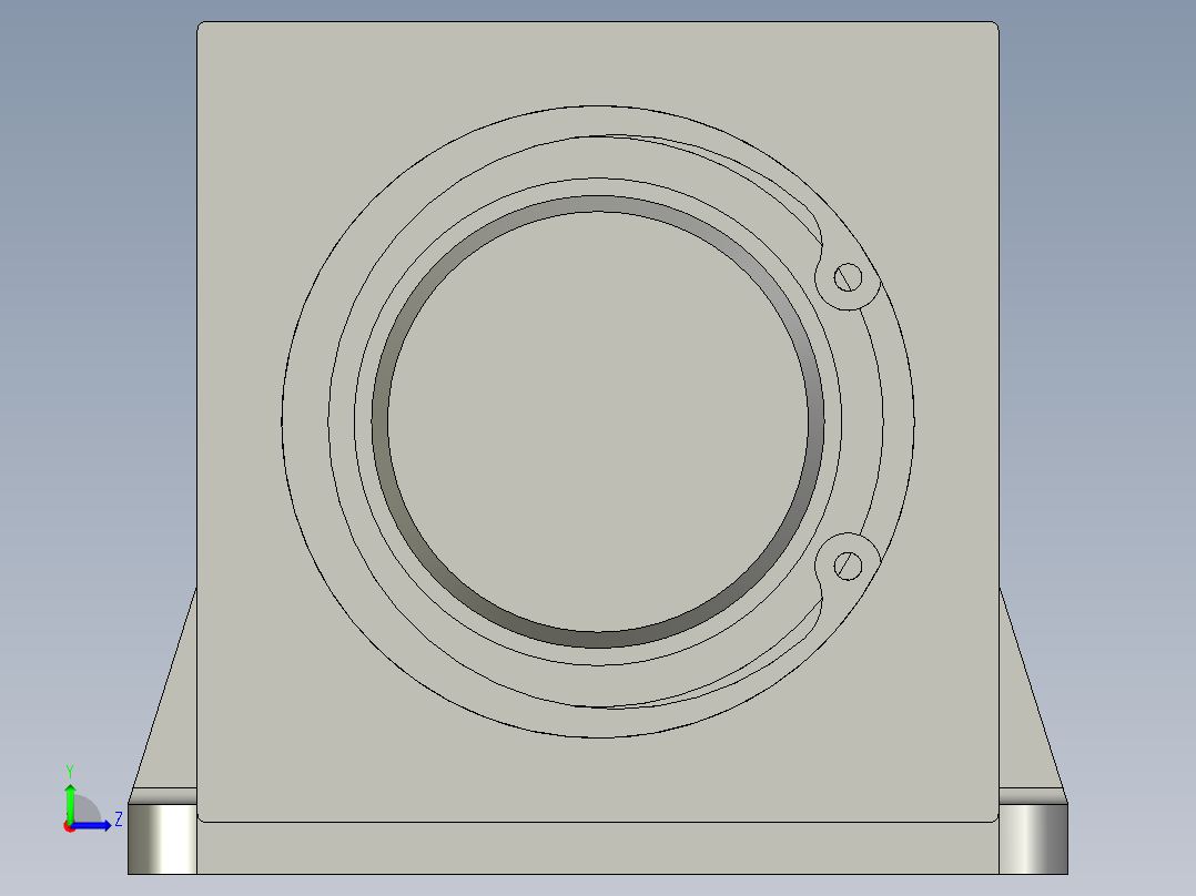 亚德客-气缸RMS25X300LB_0_左视图