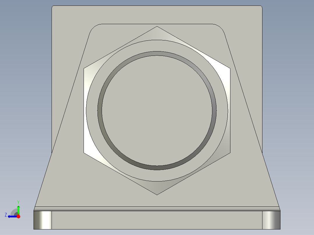亚德客-气缸RMS25X300LB_0_右视图