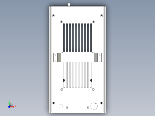 ITX SFX双240水冷机箱前视缩略图