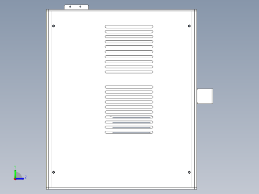 ITX SFX双240水冷机箱左视缩略图