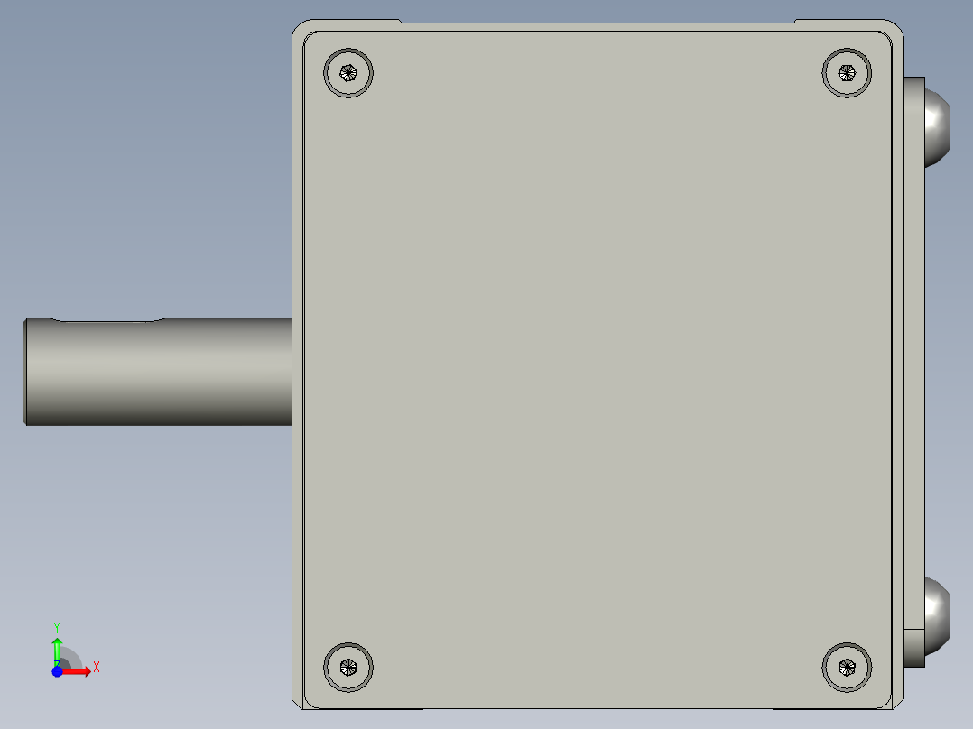 K80N欧规同步带重载模组K80NA-1H80-L5200-1A-MR-T750W19_K80N-右出轴前视图