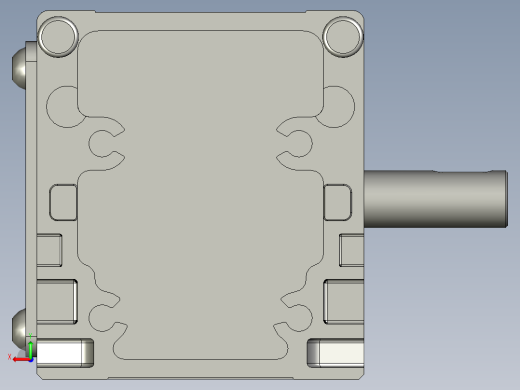 K80N欧规同步带重载模组K80NA-1H80-L5200-1A-MR-T750W19_K80N-右出轴后视缩略图