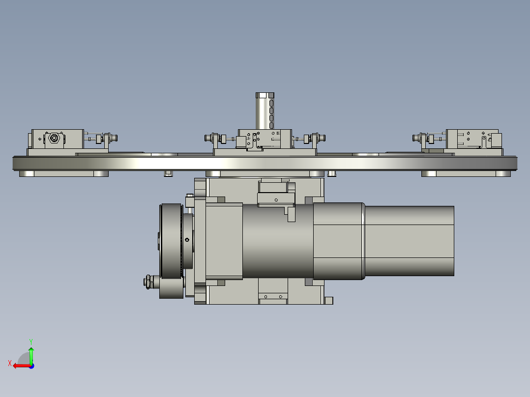 A050-LH-025转台后视图