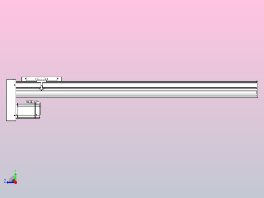 滚珠丝杠直线轴带导轨全封闭TPA-HCR-175D-2510C-L1000-MP-C-P75-N3右视缩略图