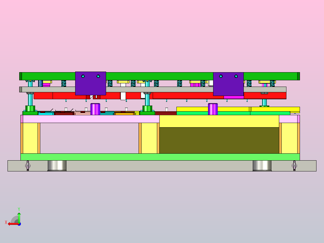 17 冲压模具 (50)后视图
